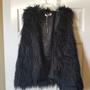 furry vest